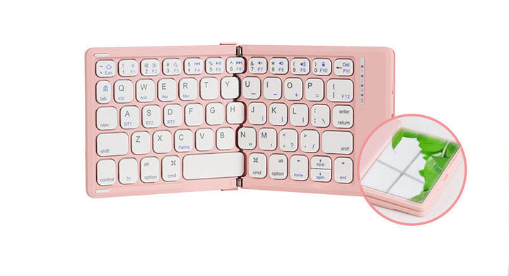 Faltbare Bluetooth-Tastatur mit Touchpad Karnz