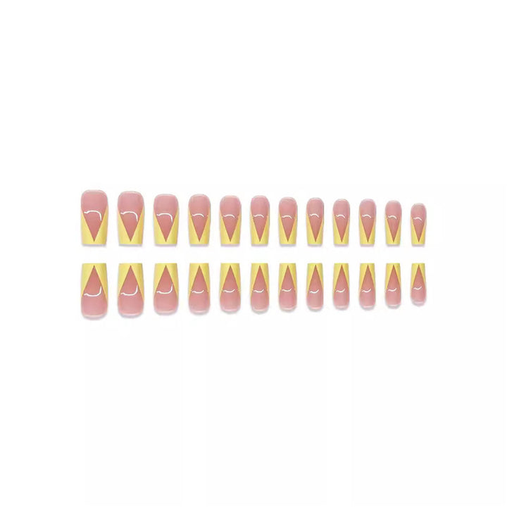 Geometrisches Nagelkunstdesign Karnz