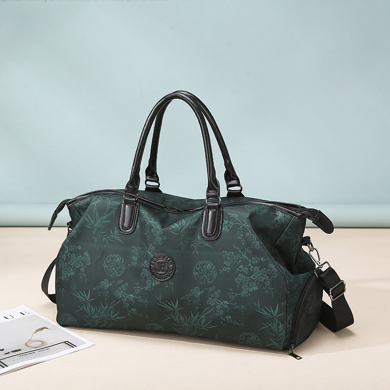 Stylische Blumenprint-Wochenend-Duffle-Tasche Karnz