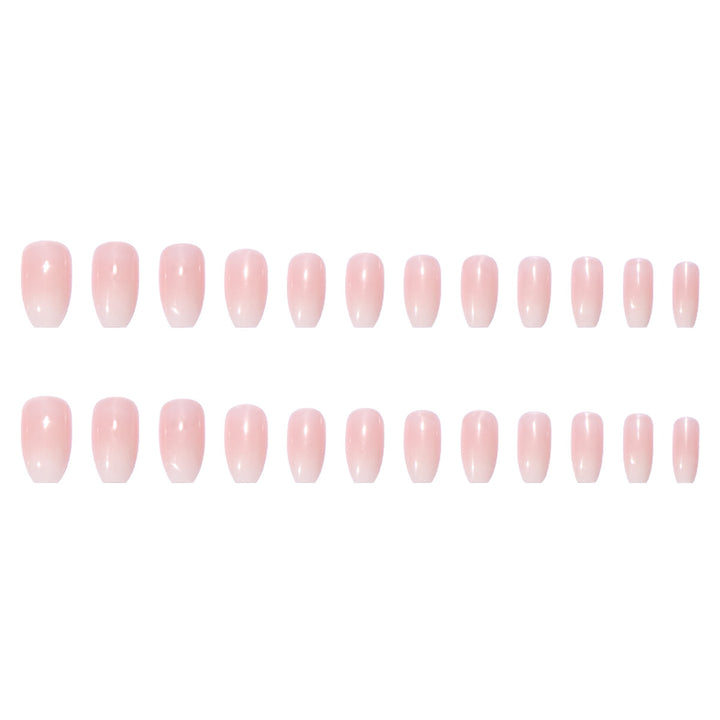 Kunstnagelset mit elegantem Ombre-Effekt Karnz
