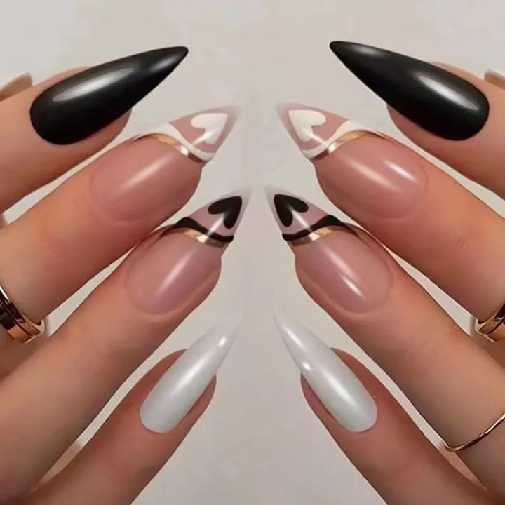 Elegantes Stiletto-Nagelkunst-Set Karnz
