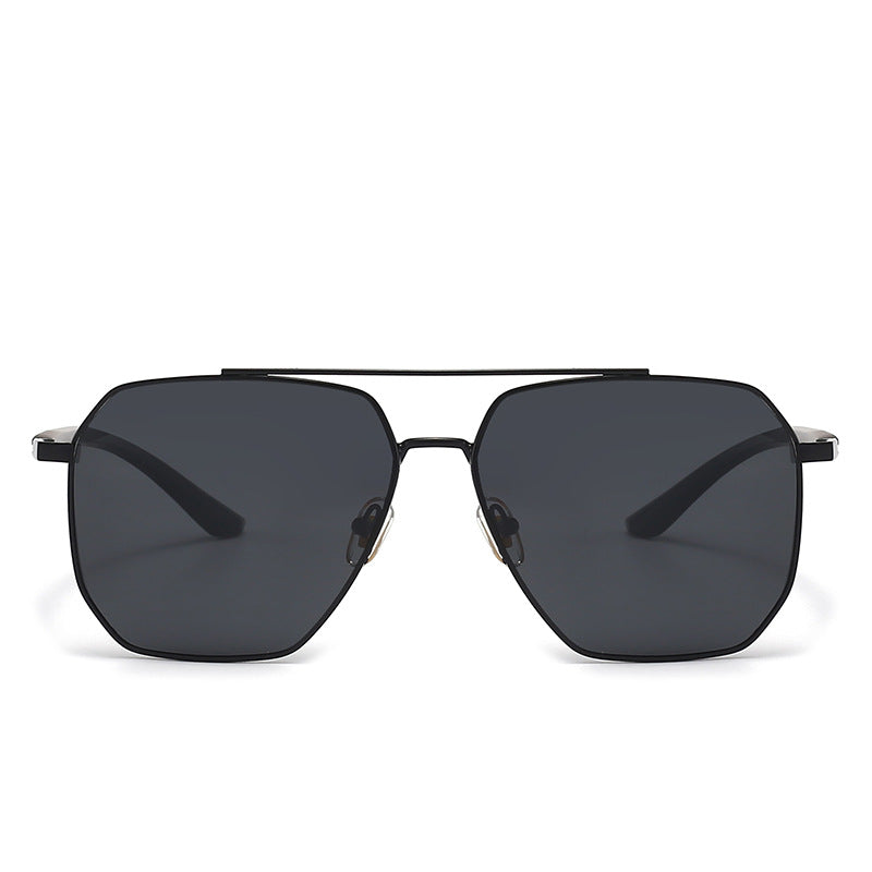 Herren modische Sonnenbrille mit edlem Rahmen und polarisierten Gläsern Karnz