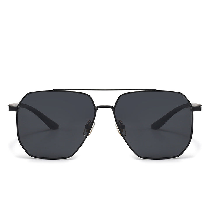 Herren modische Sonnenbrille mit edlem Rahmen und polarisierten Gläsern Karnz