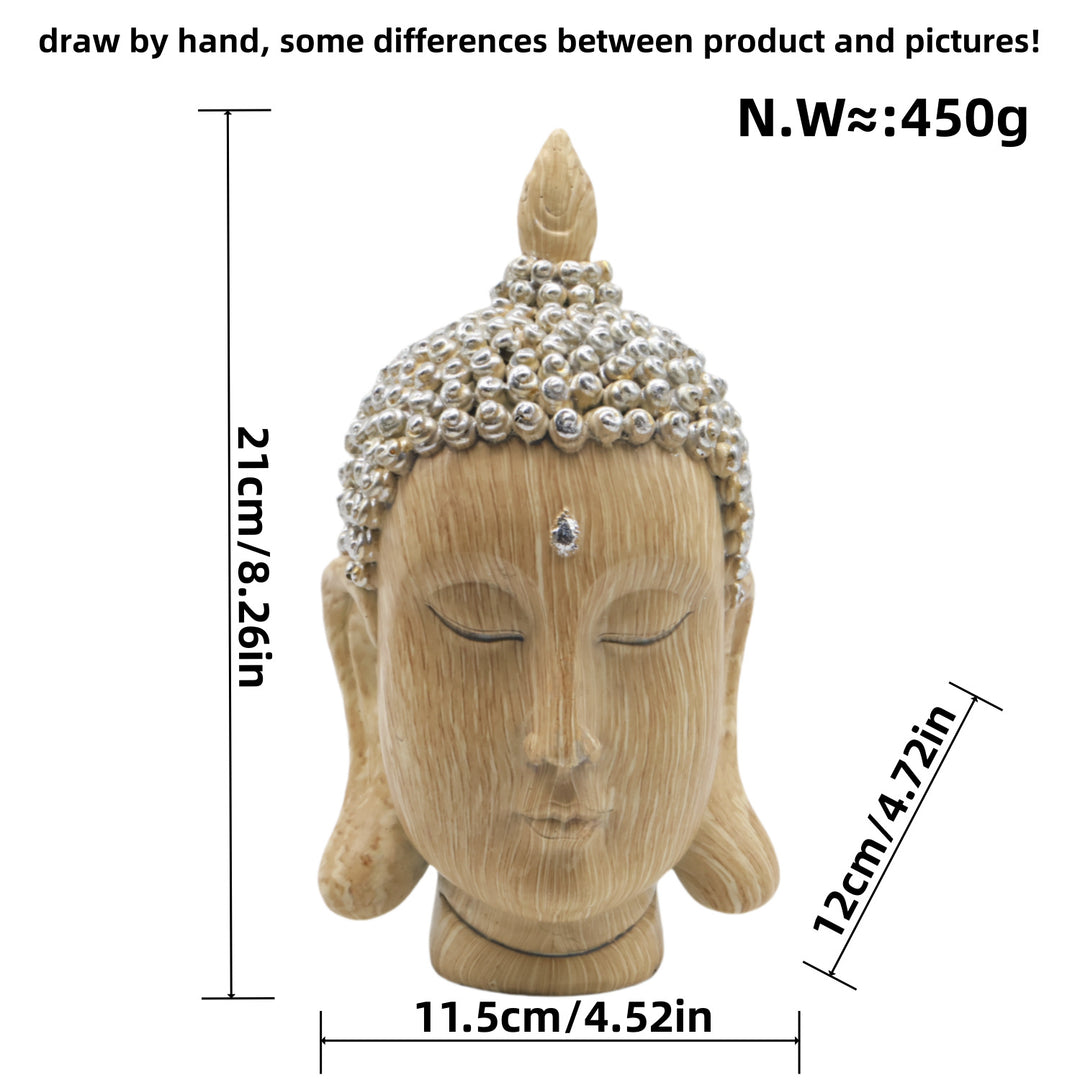 Dekorative Buddha Statue Karnz