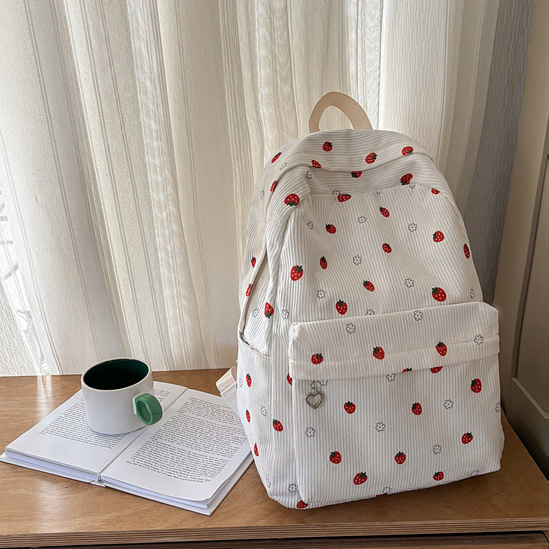 Blumengemusterter Freizeitrucksack Karnz