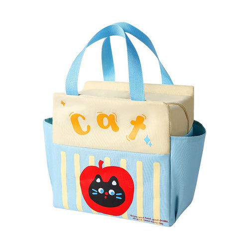 Fun-Themen isolierte Lunch-Tasche