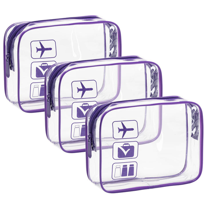 Unisex durchsichtige Reiseorganizer-Taschen Set Karnz