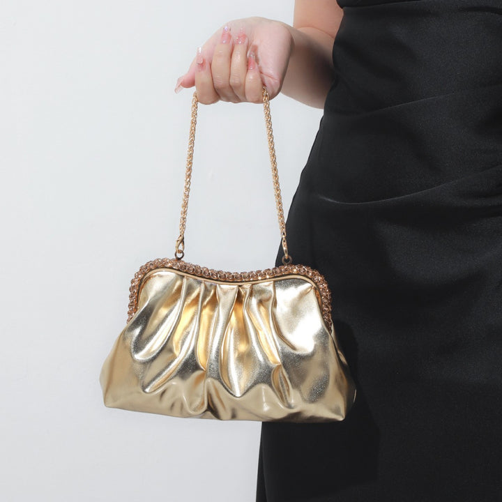 Luxe Metallic Abendhandtasche