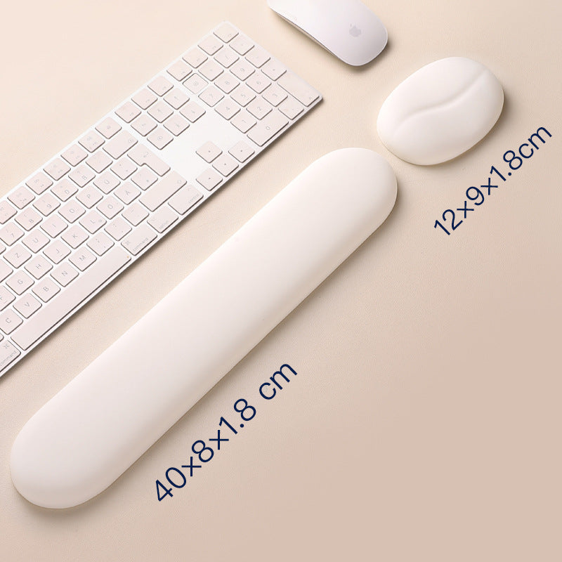 Ergonomische Tastatur Handballenauflage mit Mauspad