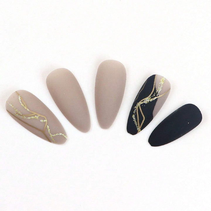 Luxus Abstract Art Press-On Nail Set Karnz