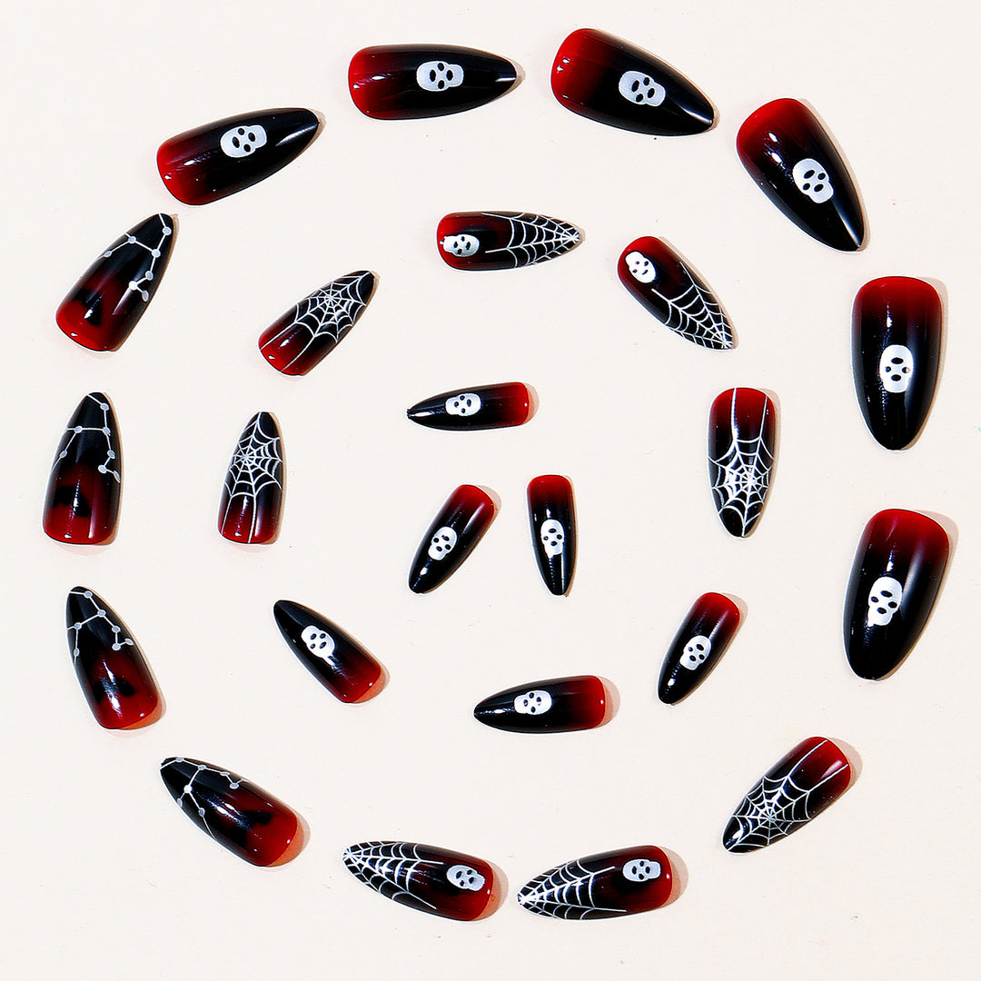 Halloween-Themen 3D Nagelkunst Erweiterungen Karnz
