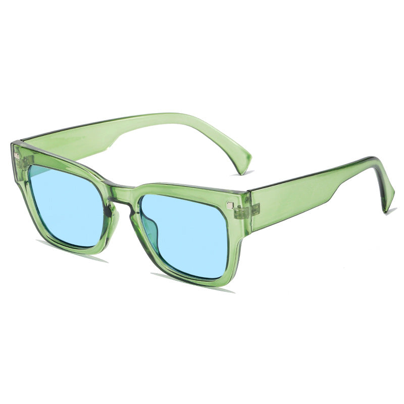 Damen modische Sonnenbrille im trendigen quadratischen Design Karnz