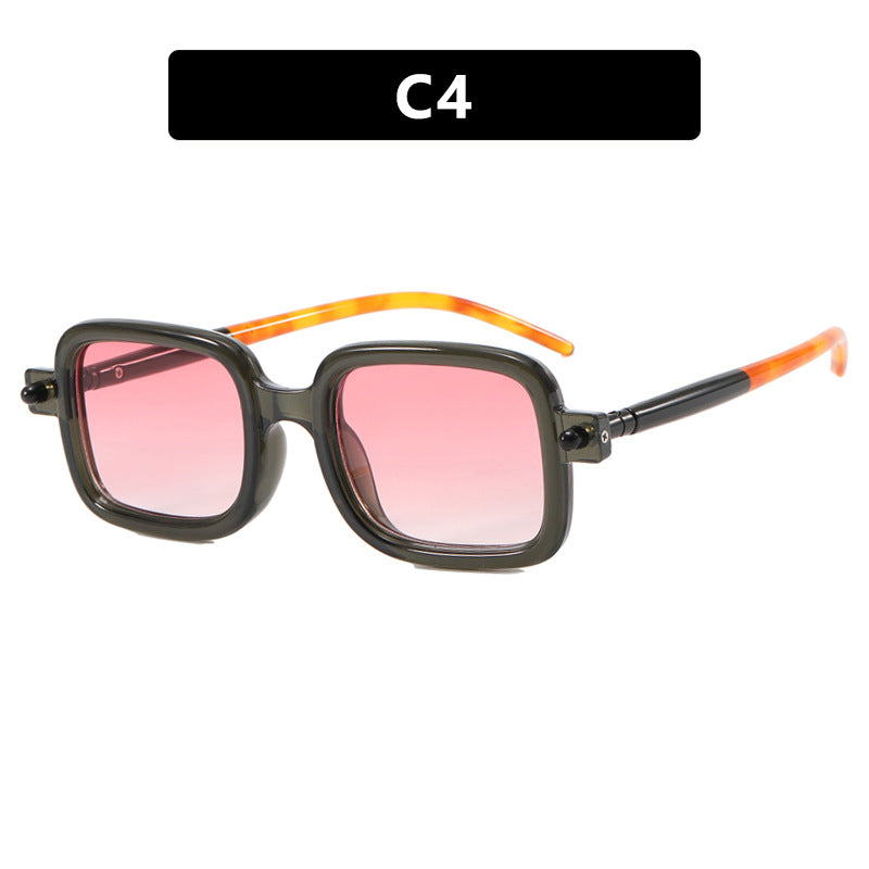Damen quadratische Sonnenbrille mit auffälligem und modernem Design Karnz
