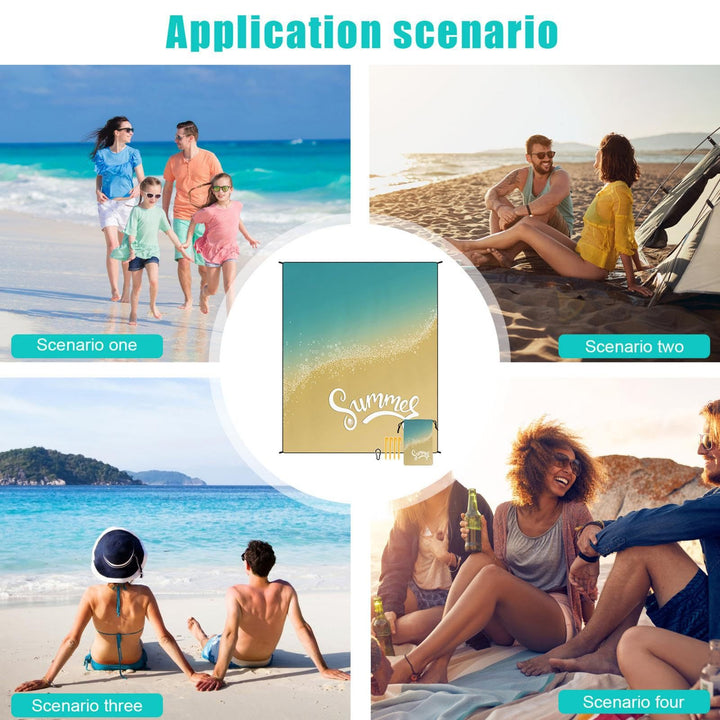 Damen multifunktionale Stranddecke Karnz