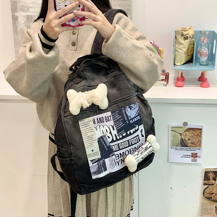 Trendiger Grafik-Schüler Rucksack Karnz