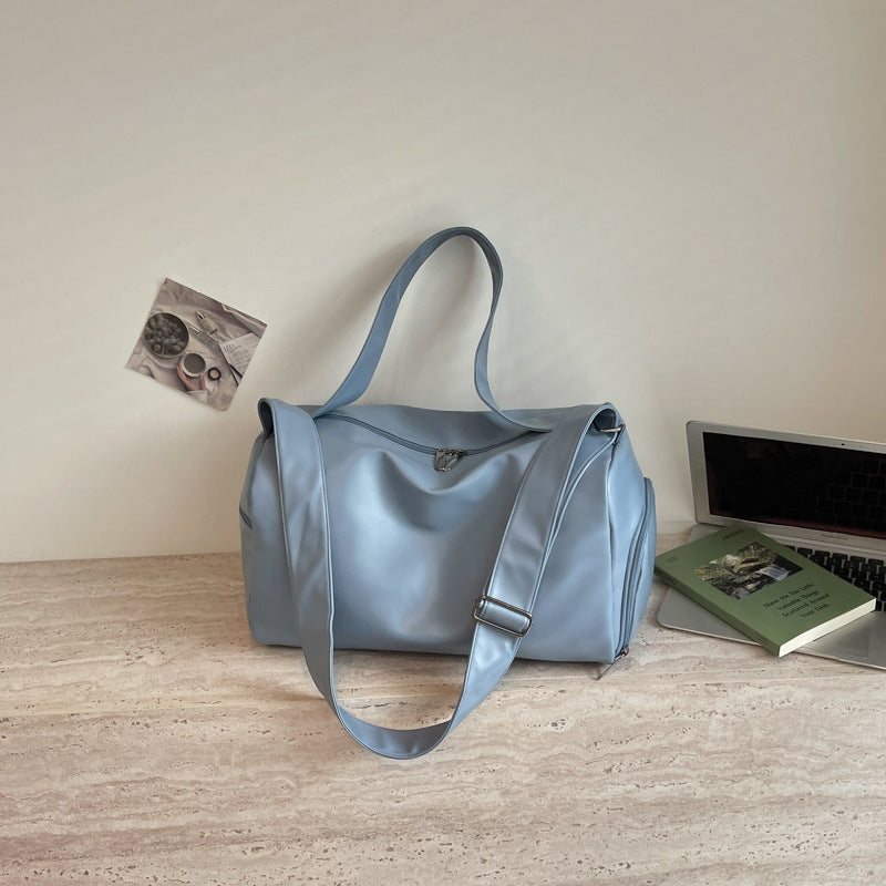 Schlanker Metallischer Reisetasche