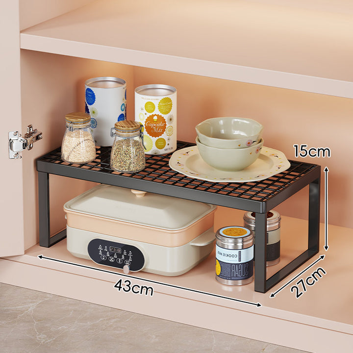 Belüfteter Metallgitter-Schrankregal-Organizer-Rack