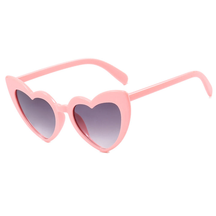 Damen Herzförmige Sonnenbrille mit polarisierenden Gläsern und hochwertigem Kunststoffrahmen Karnz
