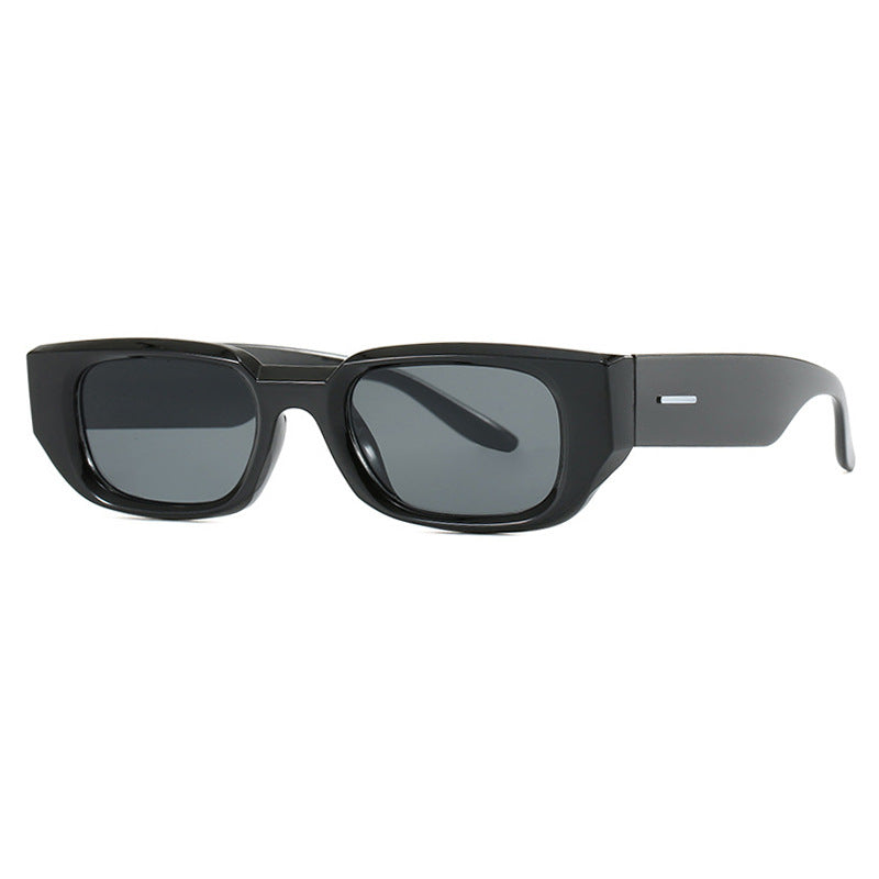Damen modische Sonnenbrille mit innovativem, transparentem Rahmen und polarisierten Gläsern Karnz