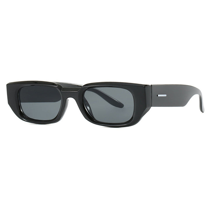 Damen modische Sonnenbrille mit innovativem, transparentem Rahmen und polarisierten Gläsern Karnz