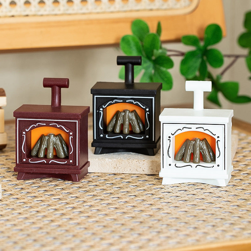 Dekorative Miniatur Kaminlampe