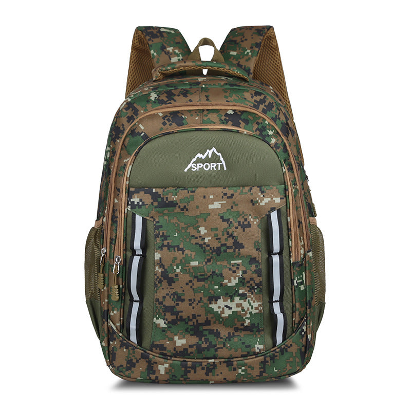Geräumiger Digital Camo Rucksack