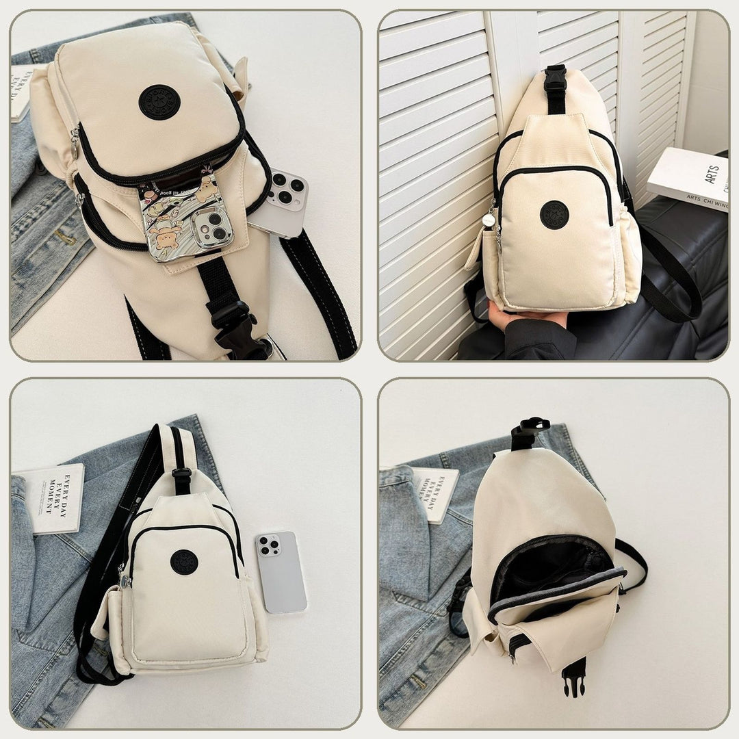 Multi-Pocket Casual Sling Bag Karnz