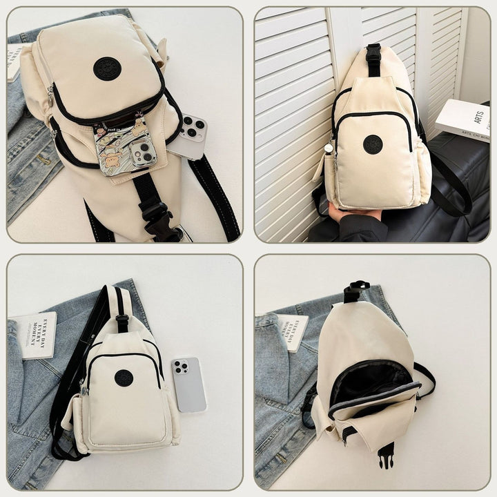 Multi-Pocket Casual Sling Bag Karnz