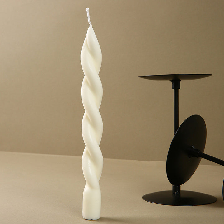 Verdrehte Spirale Dekorative Stabkerze