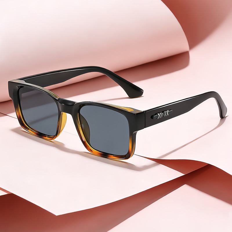Stylische Chunky Quadratische Sonnenbrille Karnz