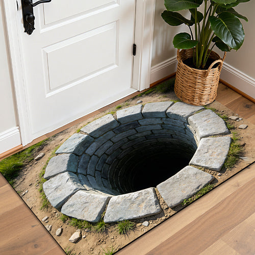 3D Illusion Dekorativer Eingangsbereich Teppich