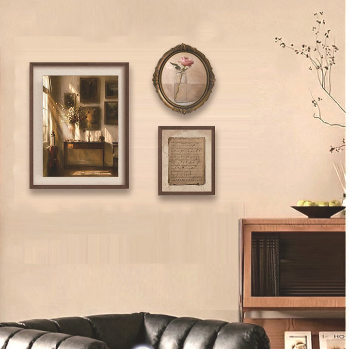 Vintage Stil Galerie Wand Kollektion