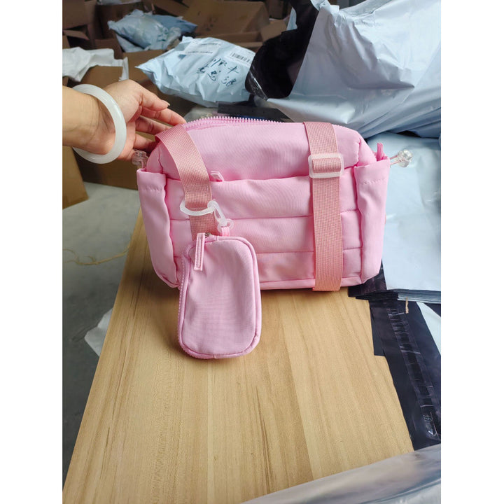 Modische Reisetasche mit Abnehmbarem Portemonnaie Karnz