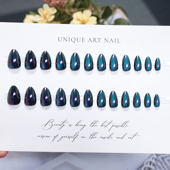Metallic Press-On Nagel Set
