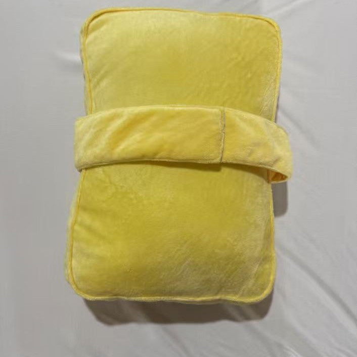 Damen Kuschelkissen mit Bezug und Tragegriff Karnz