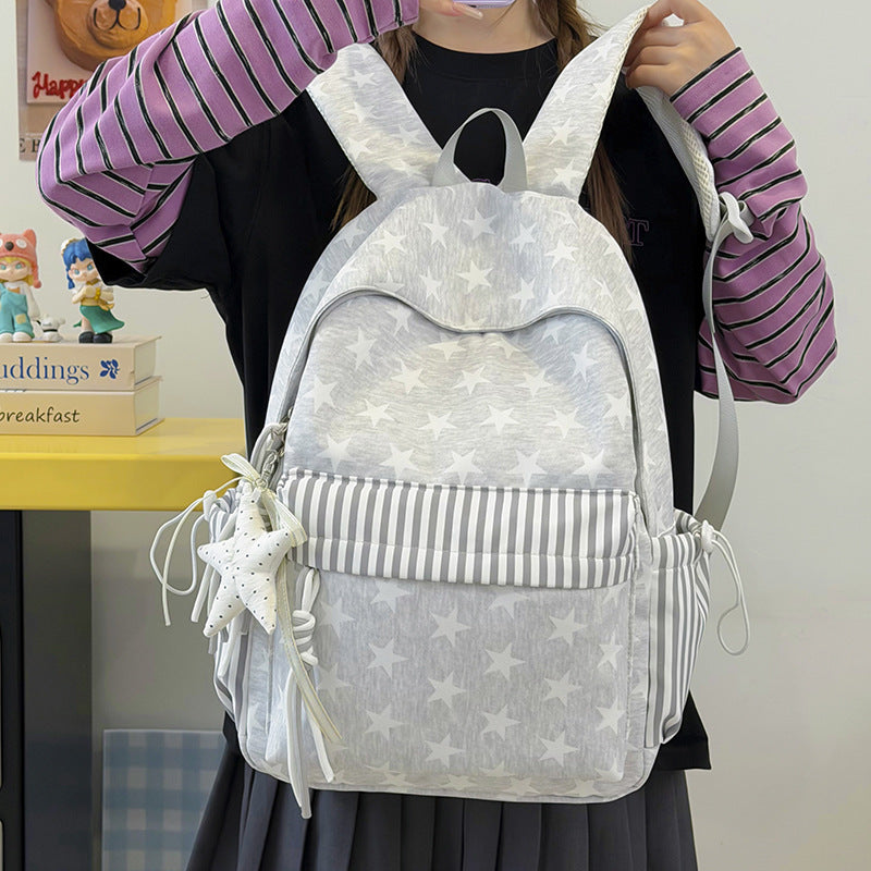 Fun Star-gedruckter Alltags-Rucksack Karnz