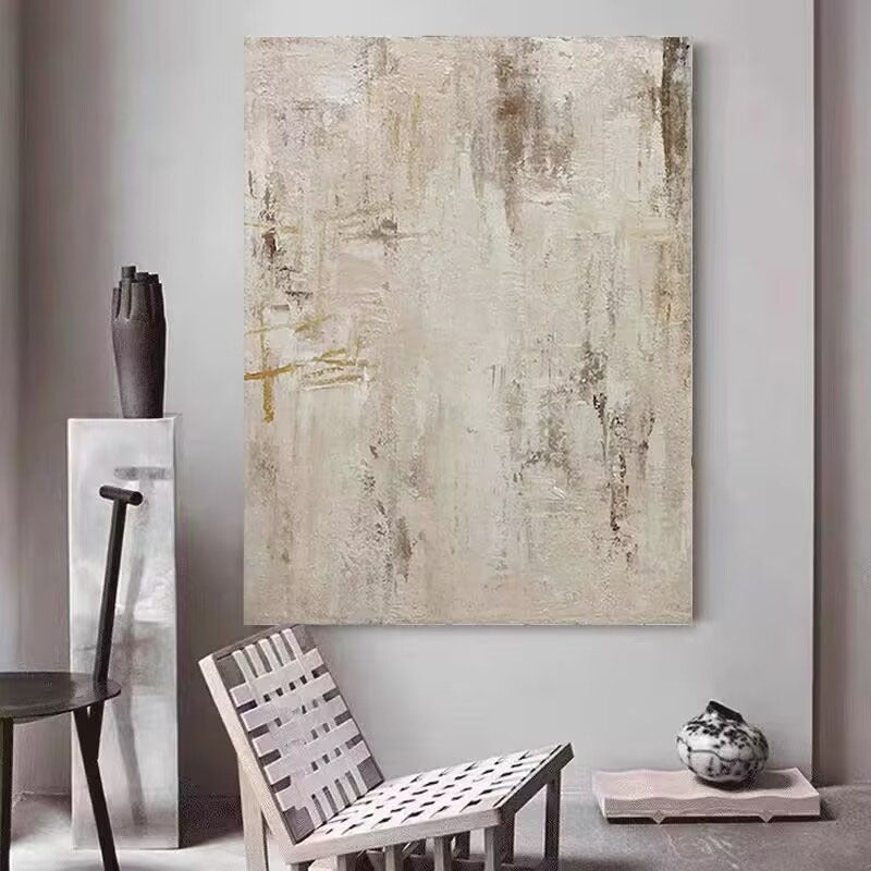 Zeitgenössische Texturierte Abstrakte Wandkunst