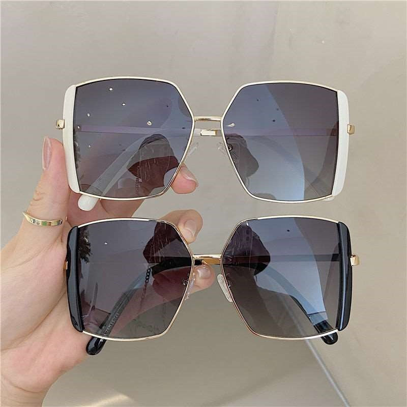 Damen trendige quadratische Sonnenbrille Karnz