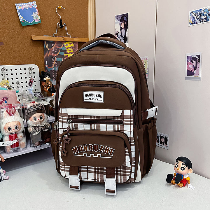 Multifunktionaler karierten Rucksack