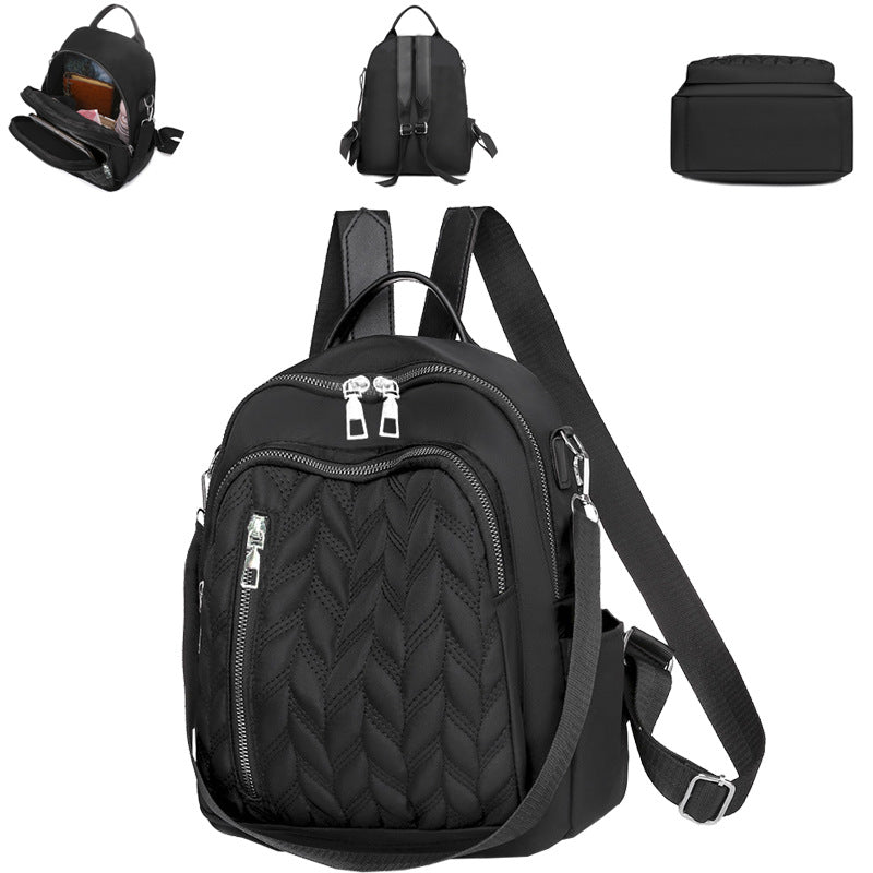 Damen gesteppter multifunktionaler Rucksack Karnz