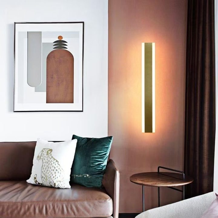 Minimalistische LED-Wandlampe