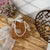 Damen stilvolle Rattan-Crossbody-Tasche Karnz