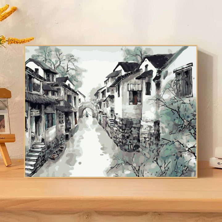 Scenic Landscape Art Leinwanddruck Karnz