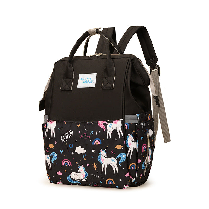 Eclectic Unicorn Design Wickelrucksack Karnz