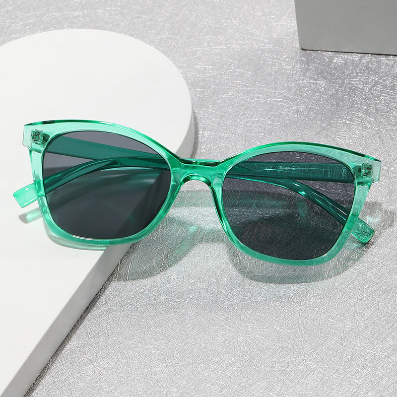 Damen elegante Sonnenbrille im modernen Cat-Eye-Stil Karnz
