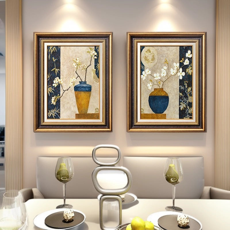 Dekorative Blumen Kunstdruck