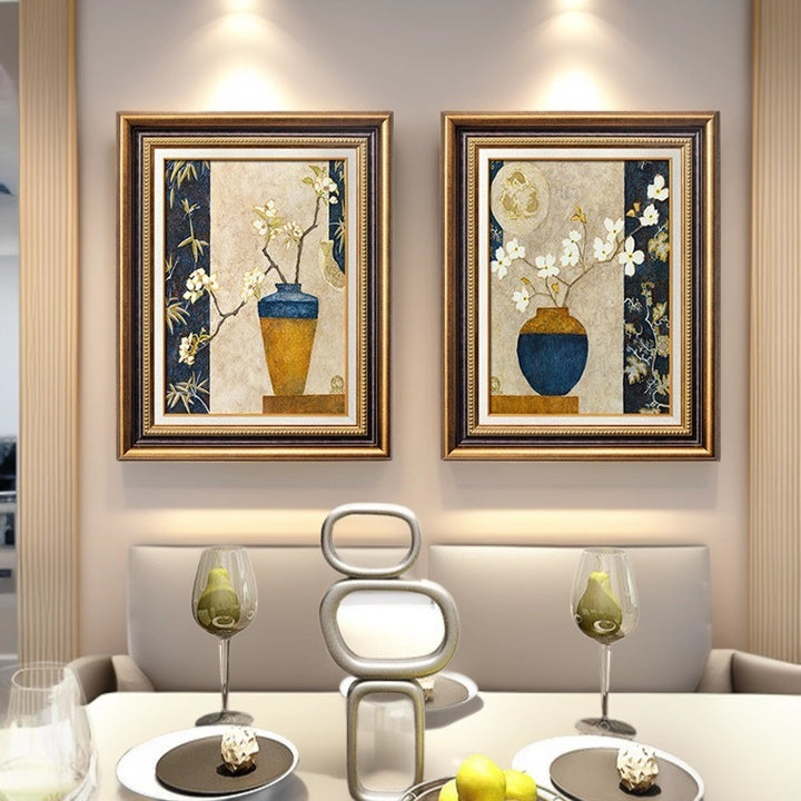 Dekorative Blumen Kunstdruck