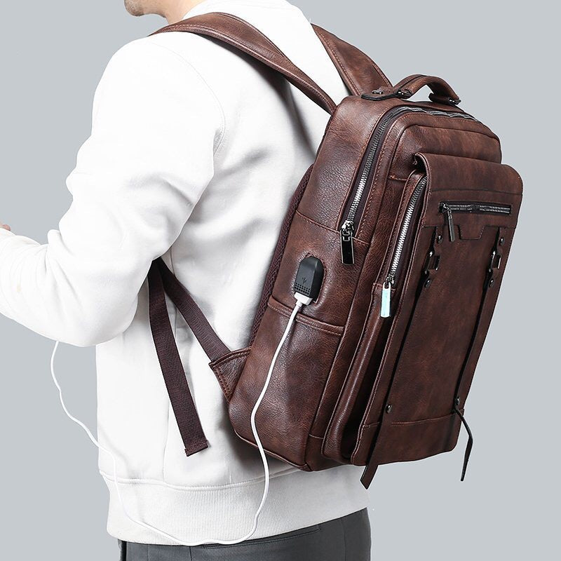 Eleganter Laptop-Rucksack mit Vielseitiger Stauräume Karnz