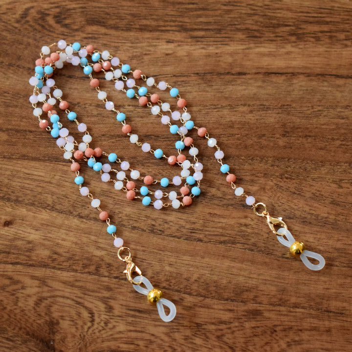 Multi-Color Beaded Eyewear Chain Karnz