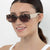 Damen Cat-Eye Sonnenbrille im stilvollen Kunststoffdesign Karnz